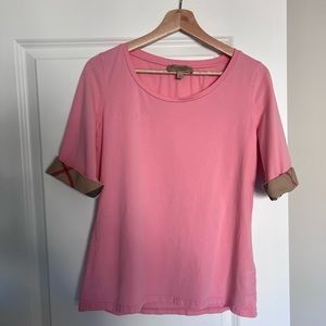 Burberry Women Pink T shirt